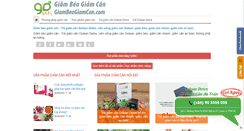 Desktop Screenshot of giambeogiamcan.com